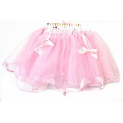 TU57-PINK TUTU WITH BOW